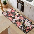 thumbnail image 5 of Pioneer Flower Floral Print Pattern Kitchen Rug Mat,Kitchen Runner Rugs Non Skid Washable,Decorative Kitchen Floor Mats for Kitchen,Sink,Laundry,17"x47.2", 5 of 7