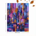 thumbnail image 3 of Abstract Circles Textured Geometric Modern Canvas Wall Art for Living Room Bedroom Office Bathroom Hotel Lobby Decor, 3 of 8