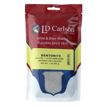 1LB Bentonite for Wine Making and More