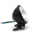 thumbnail image 3 of Refit Lampe Rétro Phare Moto Harley Racer Mental Dc 12V Support Verre Café Lentille Projecteur LED, 3 of 3