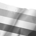 thumbnail image 5 of Creative Products Gray Chunky Stripes 71x74 Shower Curtain, 5 of 7