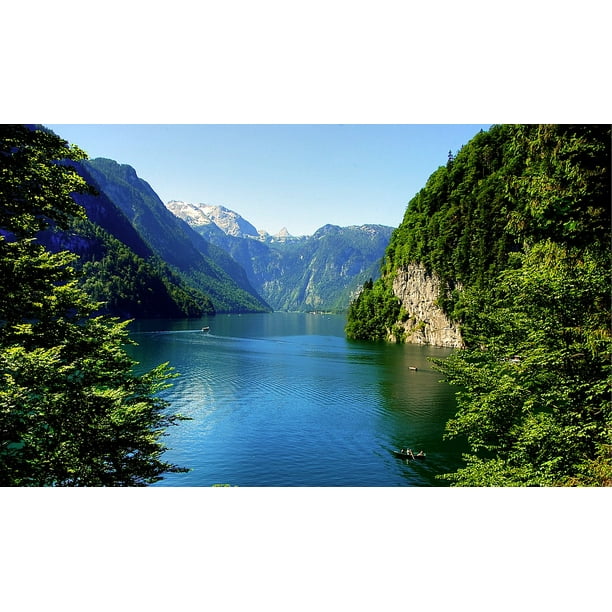 Malerwinkel Bavaria Lake Nature Kaƒae A A Aƒa Sa A Nigssee Inch By 30 Inch Laminated Poster With Bright Colors And Vivid Imagery Fits Perfectly In Many Attractive Frames Walmart Com Walmart Com