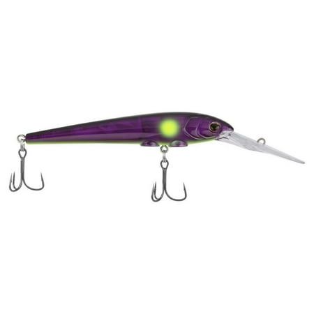 Berkley Deep Hit Stick Fishing Lure Firefly 1/2 oz 4.25in Wide Aggressive Tail Action and Beefier Profile Equipped with Sharp Fusion19 Hook