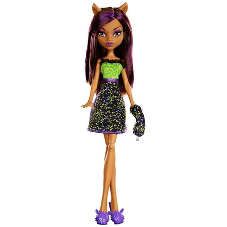 Clawdeen Wolf Doll, Monster High original characters are dressed for sleepover fun! By Monster High