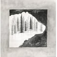 thumbnail image 2 of Shamp, Cindy 20x20 Black Ornate Wood Framed with Double Matting Museum Art Print Titled - Bear Silhouette, 2 of 4