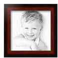 thumbnail image 2 of ArtToFrames 10" x 10" Honors Mahogany with Black Picture Frame, 10x10 inch Brown Wood Poster Frame (WOM-5154), 4 Pack, 2 of 6