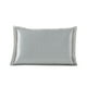 thumbnail image 2 of Funda de almohada de seda hielo tamaño Queen | Funda de almohada de verano lavable y transpirable fresca | Tejido 600D suave y duradero | Gris Gris Oscuro Rosa | 74x48cm | Paquete individual | Para, 2 of 6