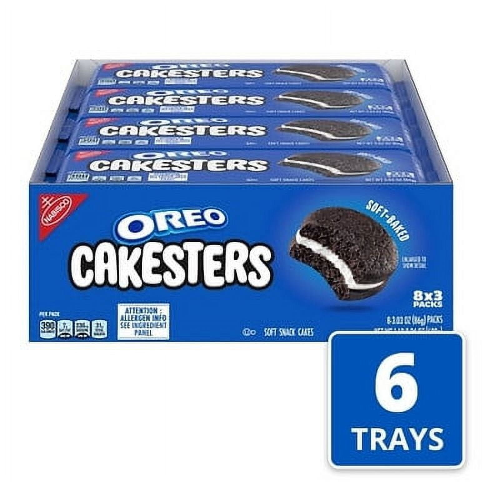 Oreo Original Cakester Cookies, 3.03 Ounce, 48 Per Case