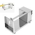 thumbnail image 1 of Potato Cutter, Manual Potato Cutter Stainless Steel Potato Twisters Vegetable Slicer, Hand Crank Commercial For Restaurant Kitchen Home, 1 of 8