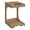 Mango, variant on Coaster Ralston C-Shaped Lift-Top Sofa Side Table With Casters in Light Oak