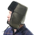 thumbnail image 2 of QualitChoice Russia Winter Hat Snow Cap For Men Warm And Fashionable Providing Warmth And In Cold type+3, 2 of 6