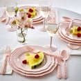 thumbnail image 2 of PLASTIC PLATES DISPOSABLE | 20 Baby Shower Plates | French CountrySide Collection | 10.25” | Pink, 2 of 2