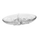 thumbnail image 4 of Bandeja de servir dividida, frutero, plato, bandeja de servir transparente, 2 secciones para refrigerios, aperitivos, dulces, mesa de comedor, 4 of 9