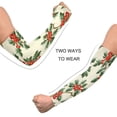 thumbnail image 4 of ALAZA Cherry Fruit UV Sun Protection Arm Sleeves UPF 50+ Compression Cooling Sleeve 1 Pair, 4 of 7