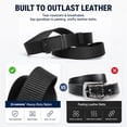 thumbnail image 6 of Fairwin Casual Nylon Ratchet Belts for Men, Waist 32"-38", 6 of 11