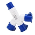thumbnail image 1 of SOCADOR DE ACHUFE INDUSTRIAL, CONECTOR DE ACHUFE INDUSTRIAL FUERTE CONDUCTIVED 220-250V SAFE PA66 SHILL AISLADO 2P+E PARA ENTORNO HOMBRE, 1 of 7