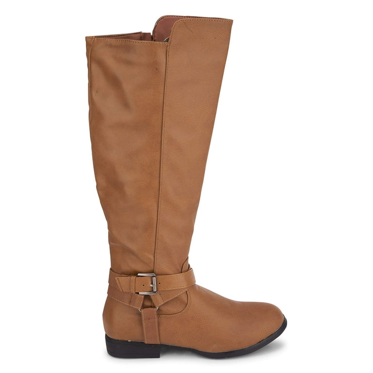 Via Rosa Women s PU Fashion Knee High Riding Boot