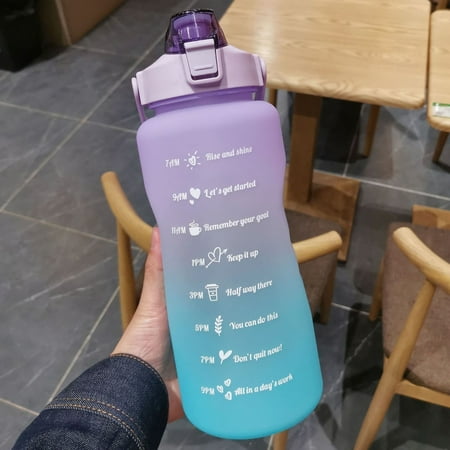 

Summer Drinking Water Bottle with Food Grade Silicone Sealing Ring for Outdoor Camping Sport