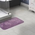 thumbnail image 2 of Garland Rug Traditional Washable Nylon Purple Bath Rug, 30" x 50", 2 of 8
