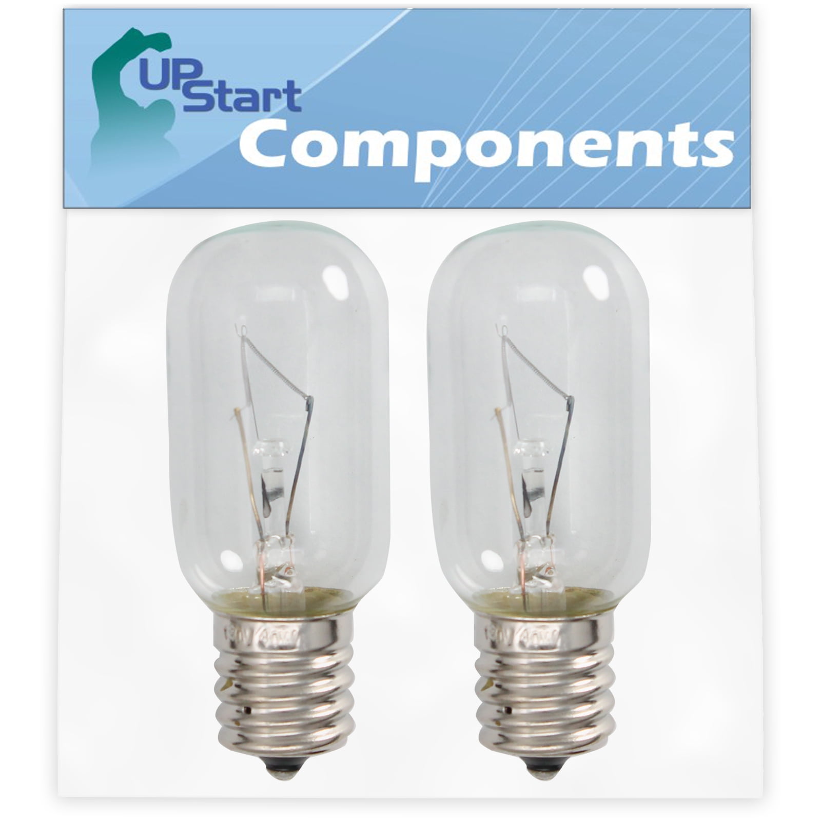 2-Pack 4713-001013 Microwave Light Bulb Replacement for Kenmore / Sears