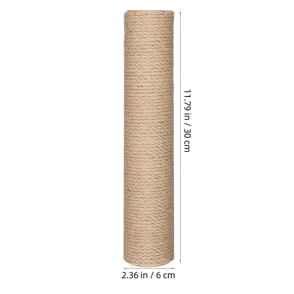 MIPCASE Heavy Duty Cat Scratch Post, Sisal and ABS, Ideal for Exercise, Easy to Replace, 2Pcs