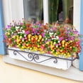 thumbnail image 6 of Waipfaru 12 Bundles Artificial Flowers for Outdoors,UV Resistant Fake Plants Flowers Greenery Shrubs Plants for Decoration Outside Plants Home Garden Decor, 6 of 10