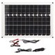 thumbnail image 2 of Kit de panel solar de 100 W batería de coche solar de carga rápida de alta eficiencia bajo ruido 12 V USB dual resistente al agua para RV para emergencias, 2 of 8