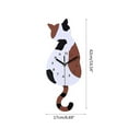 thumbnail image 3 of Necvior 3D Motion for Cat Wall Clock Acrylic Easy to Read for Indoor Hotel Home Cafe Dec, 3 of 20