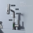 thumbnail image 4 of Intelligent Digital Display Faucet Pull-out Basin Faucet Temperature Digital Display Rotation, 4 of 6