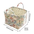 thumbnail image 3 of Fabric Storage Basket Foldable Washable Home Organizer for Bedroom and Living Room 1-Pack, 3 of 7