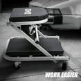 thumbnail image 2 of ‎DNA Motoring 36" Z-Creeper Seat 2-in-1 Foldable Garage Creeper Shop Rolling Seat 330 LBS Capacity, 2 of 6
