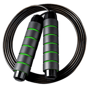 Weighted Jump Rope - For fitness , cardio, boxing , crossfit, endurance training, Jumping Exercise.