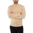 thumbnail image 5 of X RAY JEANS Mens Mock Neck Sweater Pullover, Oatmeal, XL, 5 of 10