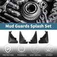 thumbnail image 2 of Guardas de barro Splash para Toyota Camry 1987-1991, guardas delanteras y traseras con accesorios de montaje, 2 of 6