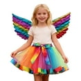 thumbnail image 3 of sususu Toddler Birthday Dress Girls Fairy Tutu Skirt With Removable For Dance Performance Carnival Party Dress&nbsp;Up Clothes for Girls, 3 of 5