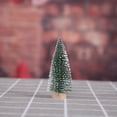 thumbnail image 3 of Mini árboles de Navidad, árboles con base de madera, árboles de mesa de Navidad para decoración navideña de cocina casera, 3 of 5