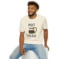 thumbnail image 4 of Pot Head Tshirt Funny Coffee Shirt Sarcastic Mens Graphic tees Caffeine, 4 of 4
