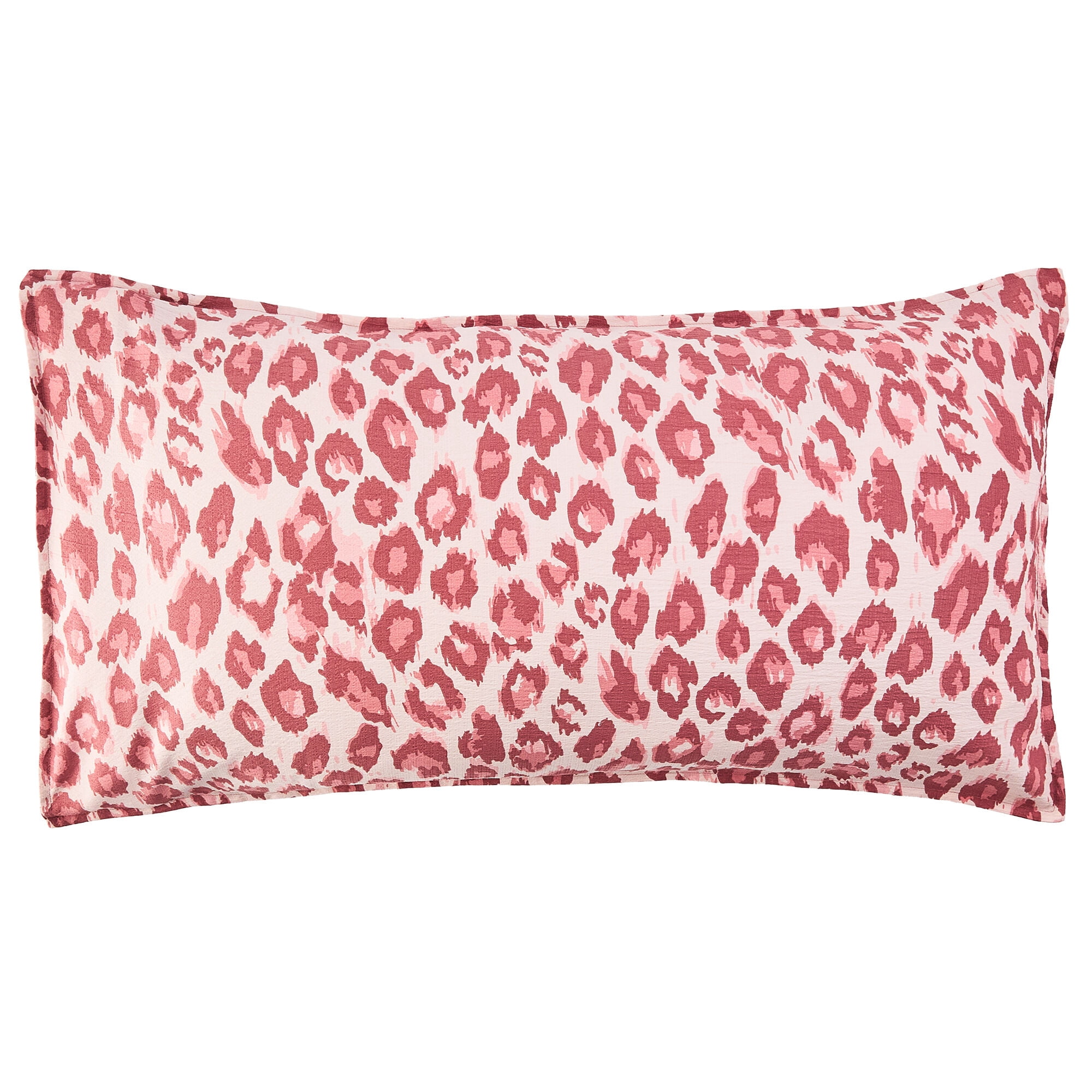 Mainstays Leopard Print 3-Piece Pink Comforter Set, King