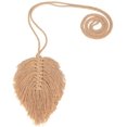 thumbnail image 4 of 2 Pieces Curtain Tiebacks Handmade Curtain Ropes Tassel Curtain Clips Rope Straps Decorative Rope Holdbacks, 4 of 7