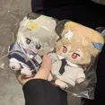 thumbnail image 2 of Muñeco de peluche Genshin Impact Kaveh Alhaitham de 10 cm con orejas de animal, muñeco de peluche desnudo, colgante de cuerpo, llavero, juguetes para niños, regalo de Navidad para adultos, 2 of 5