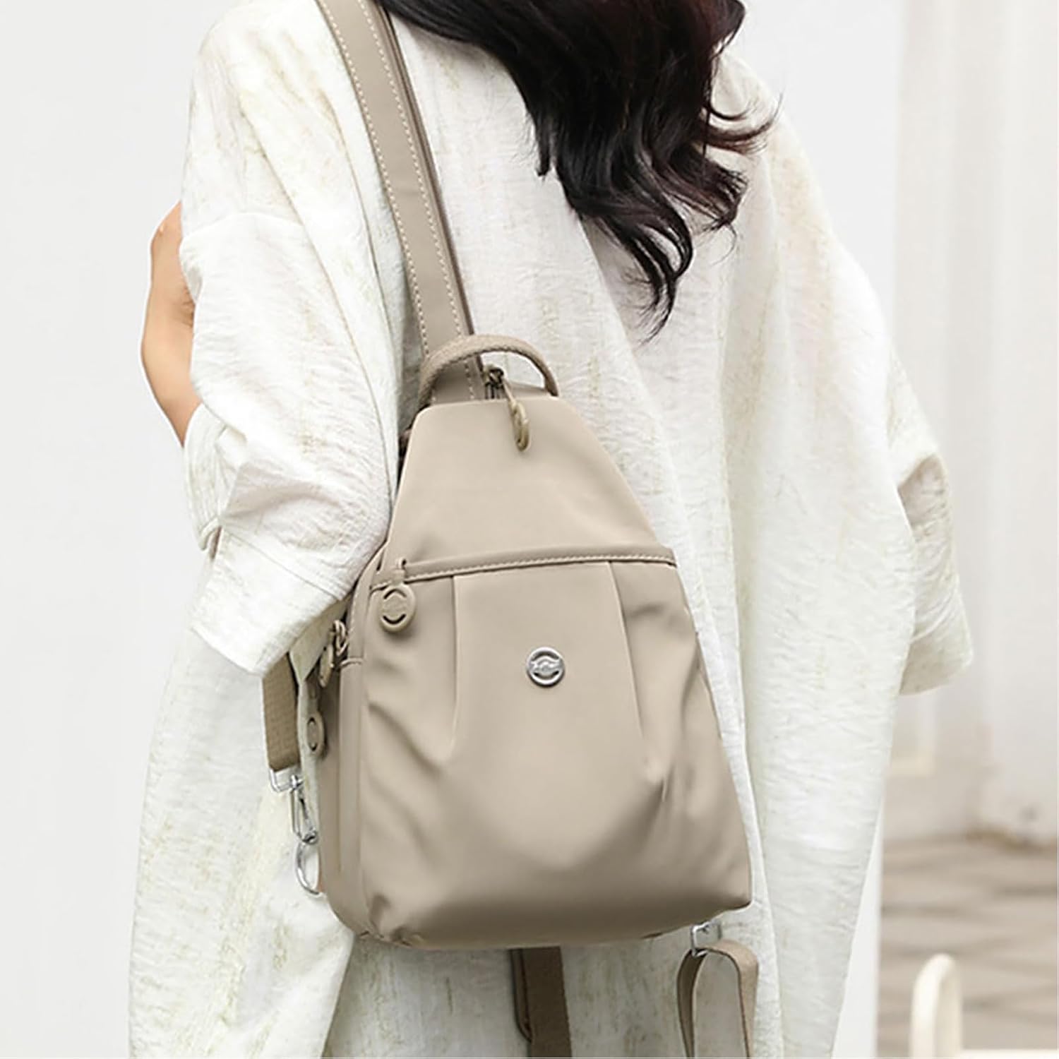 Waterproof 2-Way Commuter Bag, Oxford Large Capacity  display picture 3