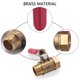 thumbnail image 5 of 8PCS 1/4 Pulgadas Interruptor de VáLvula Bola LatóN Servicio Pesado ConexióN Tubo Rosca NPT Macho y Hembra, 5 of 5