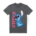 thumbnail image 1 of Lilo & Stitch Mens Covered In Kisses T-Shirt, 1 of 4