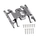thumbnail image 3 of Mini juguetes, mejora del chasis del coche RC 1:24, base de montaje del motor para coche RC Hobby Gris, 3 of 7