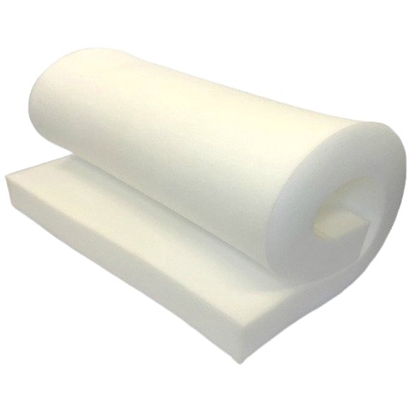 FoamRush High Density Upholstery Foam Cushion, Seat Replacement, Upholstery Sheet 1" x 24" x 72"