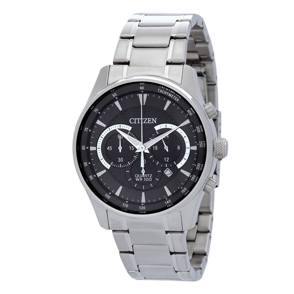 Citizen Chronograph Quartz Black Dial Men's Watch AN8191-59E