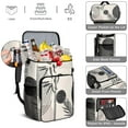 thumbnail image 5 of Floral Cooler Backpack - 20L Insulated Leakproof Bag, Aesthetic Room Decor for Outdoor Adventures, 5 of 5