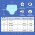 thumbnail image 4 of BIG ELEPHANT Baby Boys Potty Training Pants, Toddler Solid Color Training Underwear, 5-6Y, 4 of 9
