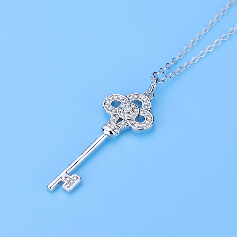 Tiffany Sterling Silver 925 Key Pendant 