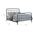 thumbnail image 5 of Livingston Queen Panel Metal Bed Dark Bronze, 5 of 5